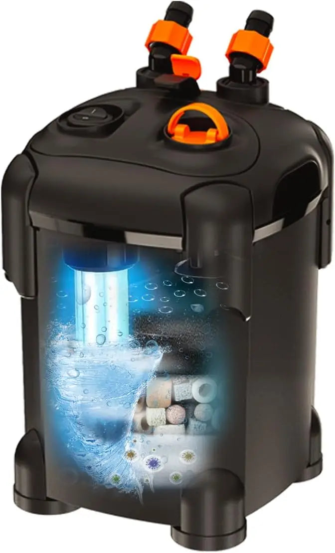 Aquarium Canister Filter Fish Tank UV Filter