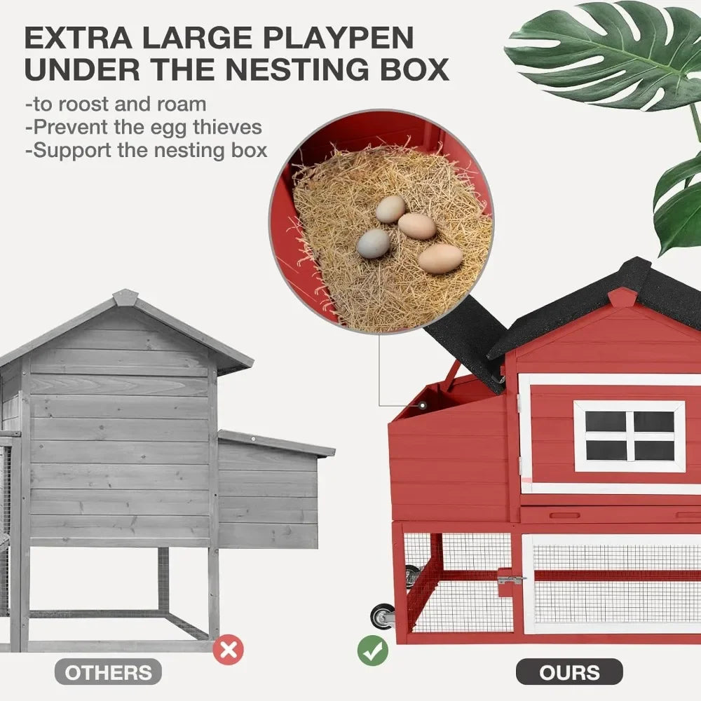 Chicken Coop Expandable Chicken House