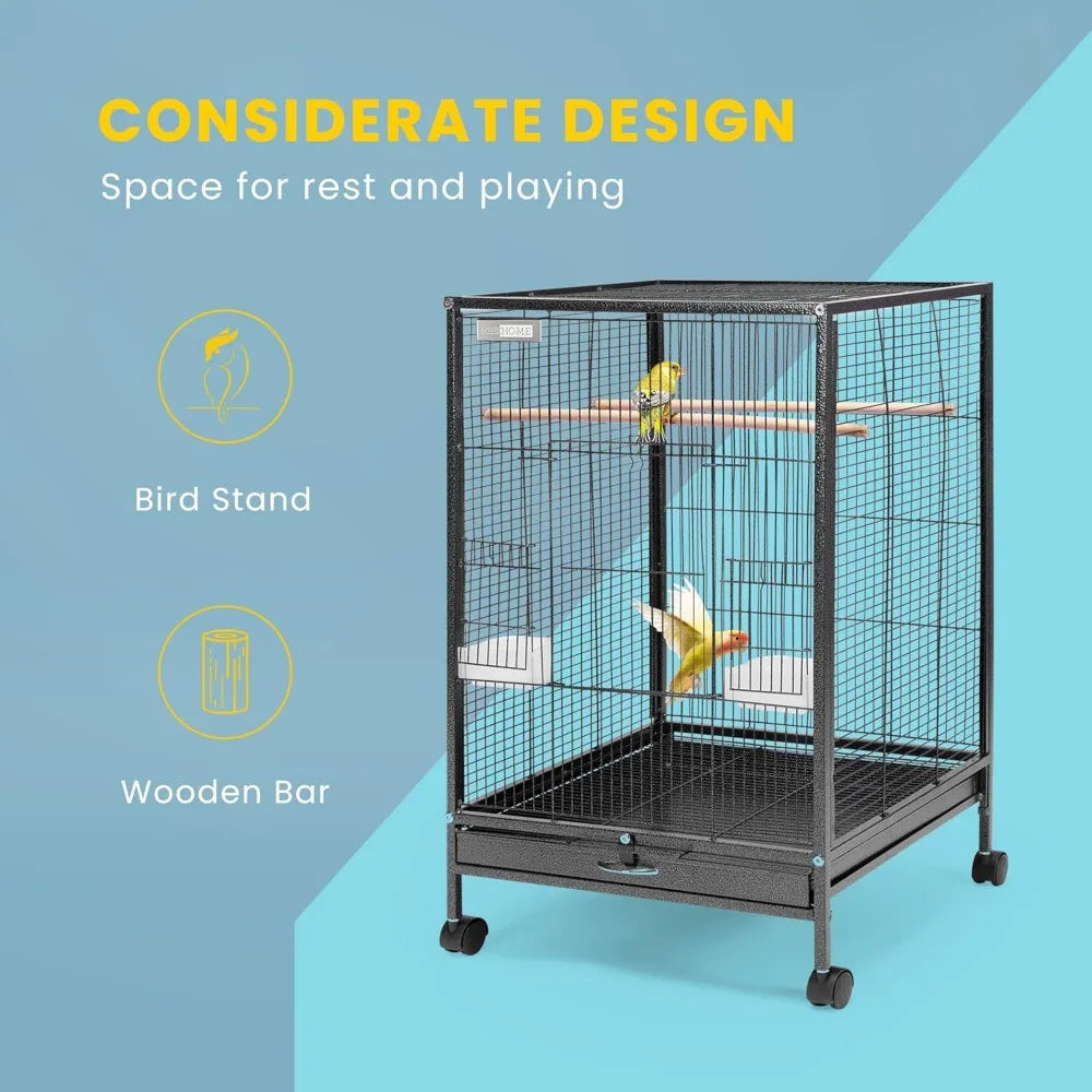 High Forged Iron Birdcage