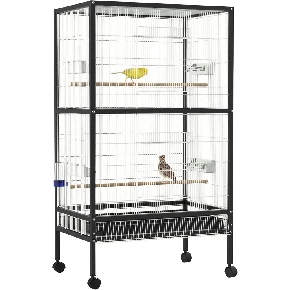 54” Rolling Flight Cage