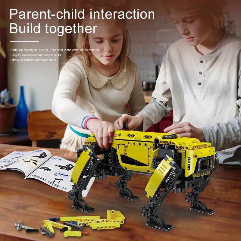 MOuLD KING 15066 Technical Robot Toys The RC Motorized .