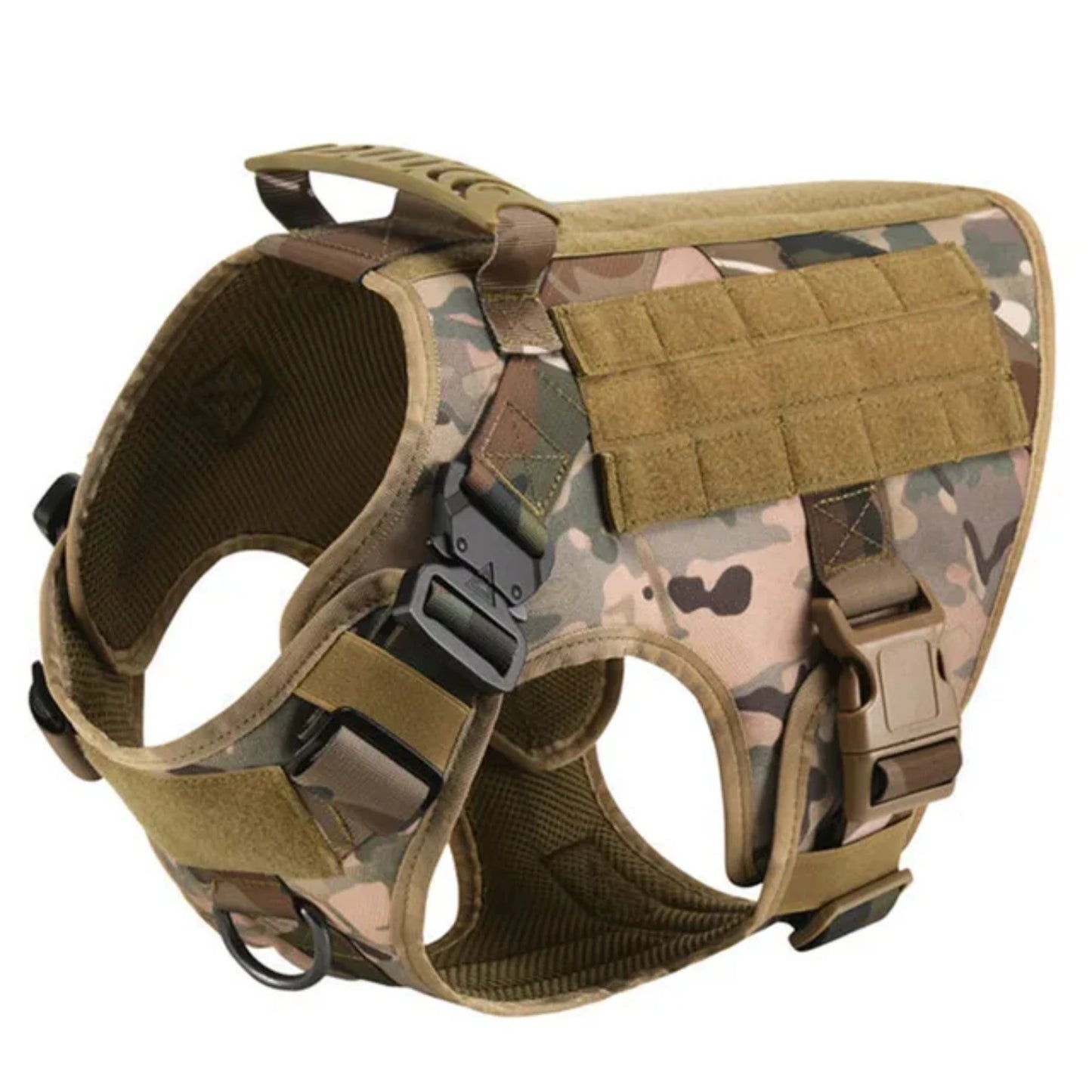 Military Large Dog Harness Pet German Shepherd