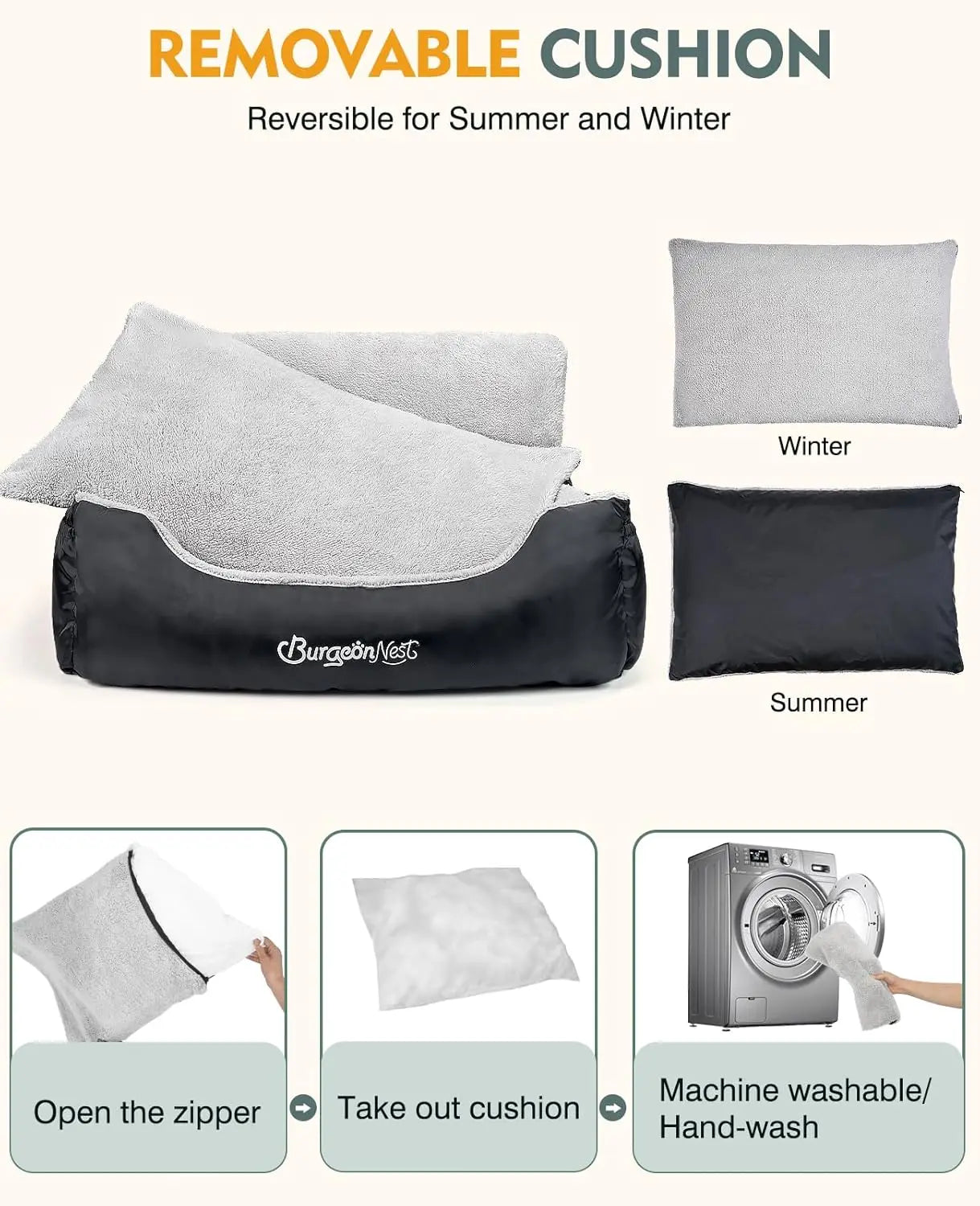 Dog Car Seat for Small Dogs Washable Soft Booster Seat