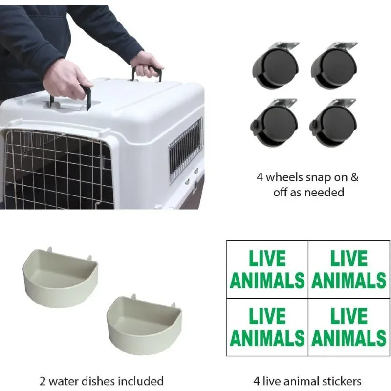 Plastic Kennels Rolling