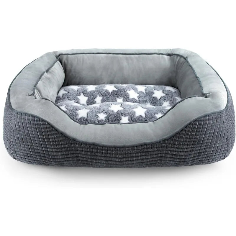 Dog Beds for Medium Small Dogs, Washable Sofa Bed Cuddler