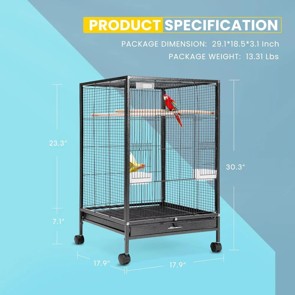 High Forged Iron Birdcage