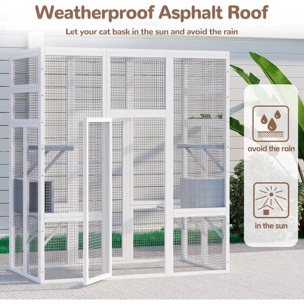 Outdoor Cat Enclosure Large Cats