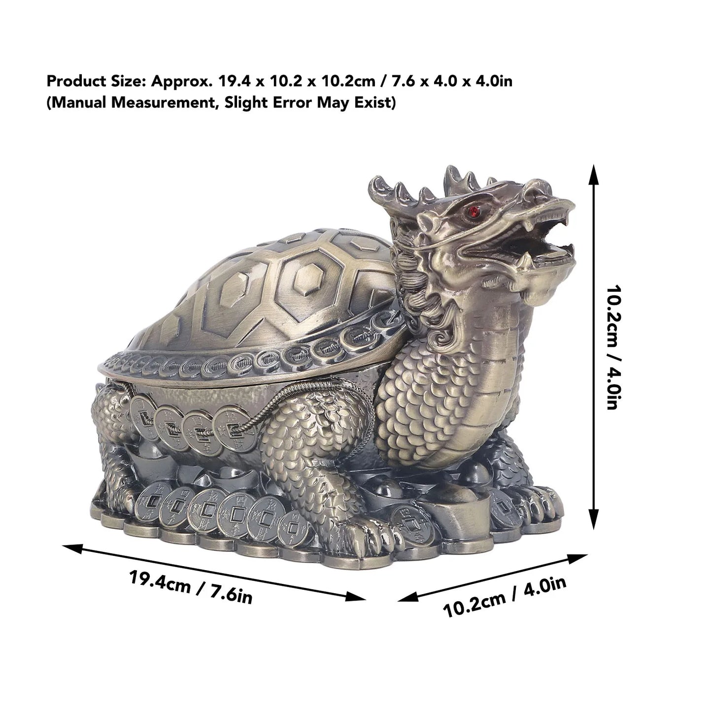 Myth Monster Dragon Turtle Ashtray