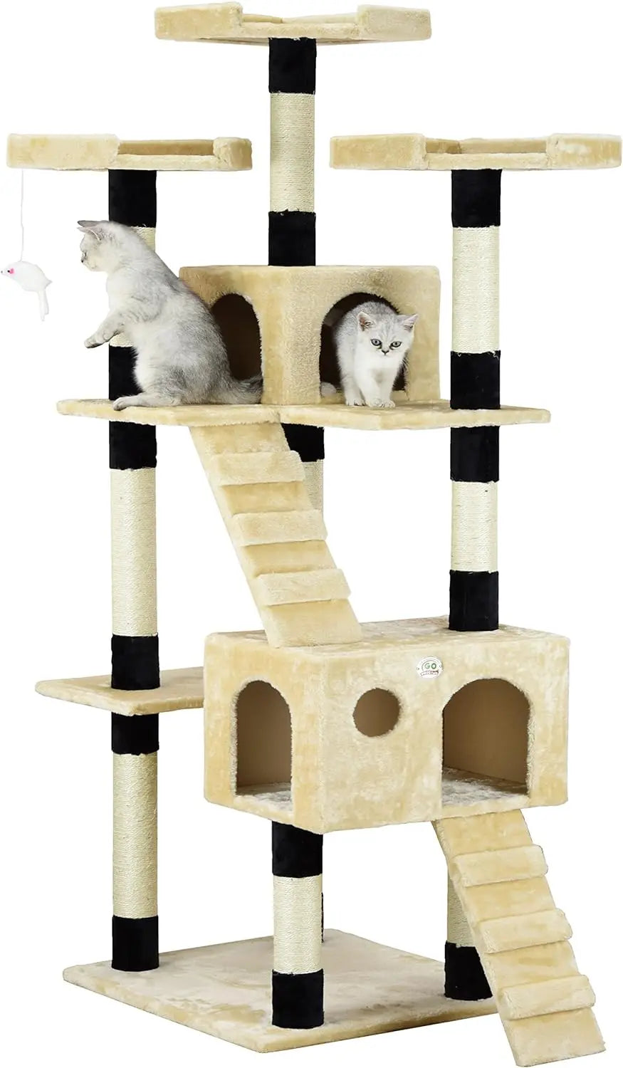 72" Tall Extra Large Cat Tree Tower