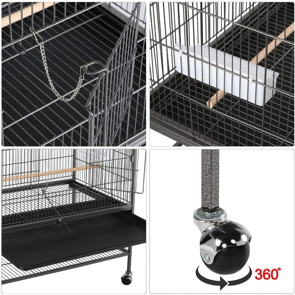 Steel Standing Flight King Bird cage