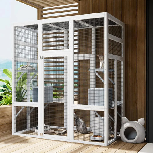 Outdoor Cat Enclosure Large Cats