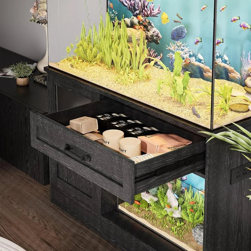 Fish Aquarium Stand with Drawer