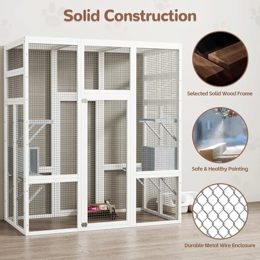 Outdoor Cat Enclosure Large Cats