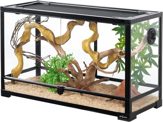 Tempered Glass Reptile Terrarium 30 Gallon