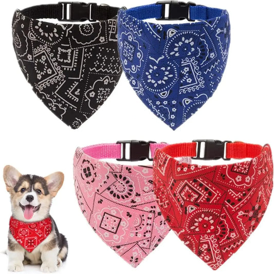 Dogs Collar Belt Pet Triangle Neckerchief