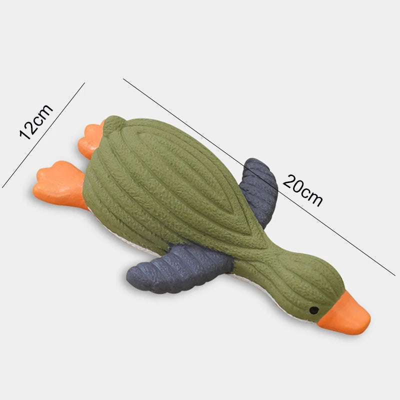 Latex Dog Toys Sound Squeaky Penguin Animal Chew Pet Rubber Vocal Toys For Small Large Dogs Bite Resistant Interactive Toy