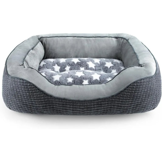 Dog Beds for Medium Small Dogs, Washable Sofa Bed Cuddler