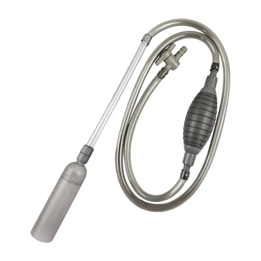 Handheld Aquarium Gravel Cleaner with Filter Nozzle