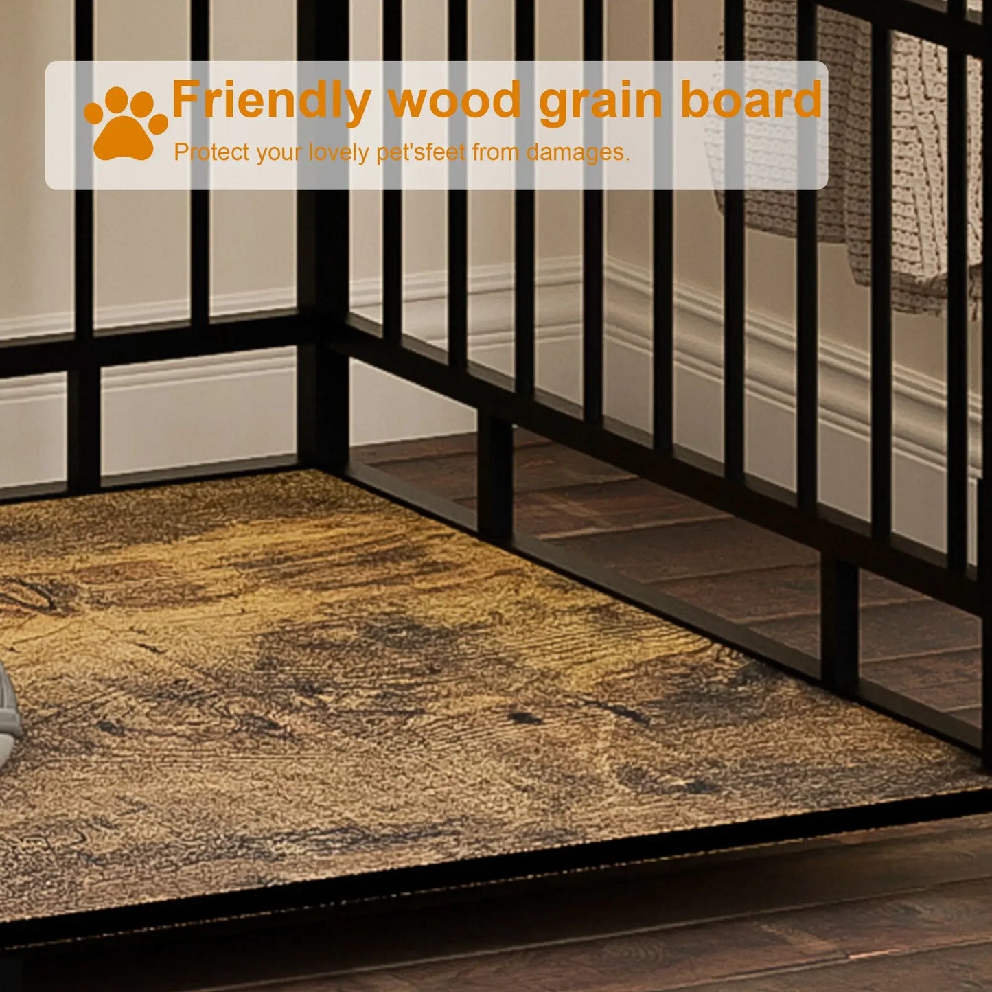 43.3 Inch Large Dog Cage