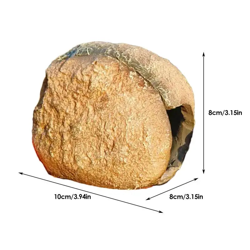 Aquarium Cave Fish Tank Shelter House Magnetic Detachable Fish Tank Decorative Shrimp Residence For Shrimp Betta Snake Snail