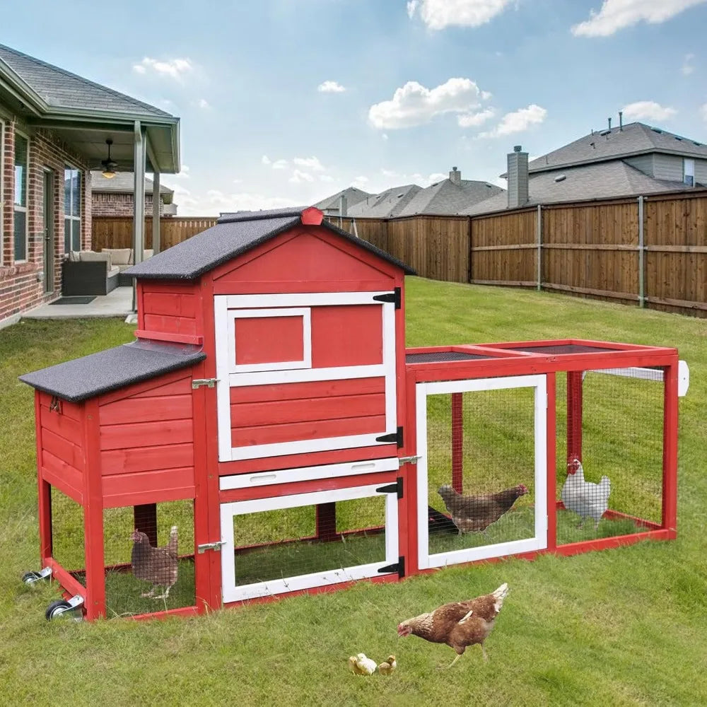 Chicken Coop Expandable Mobile