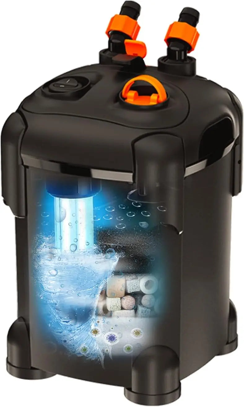 Aquarium Canister Filter Fish Tank UV Filter