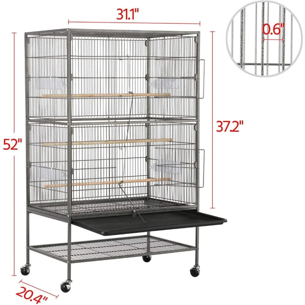 Steel Standing Flight King Bird cage