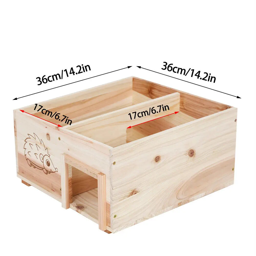 Large Wooden Hedgehog House