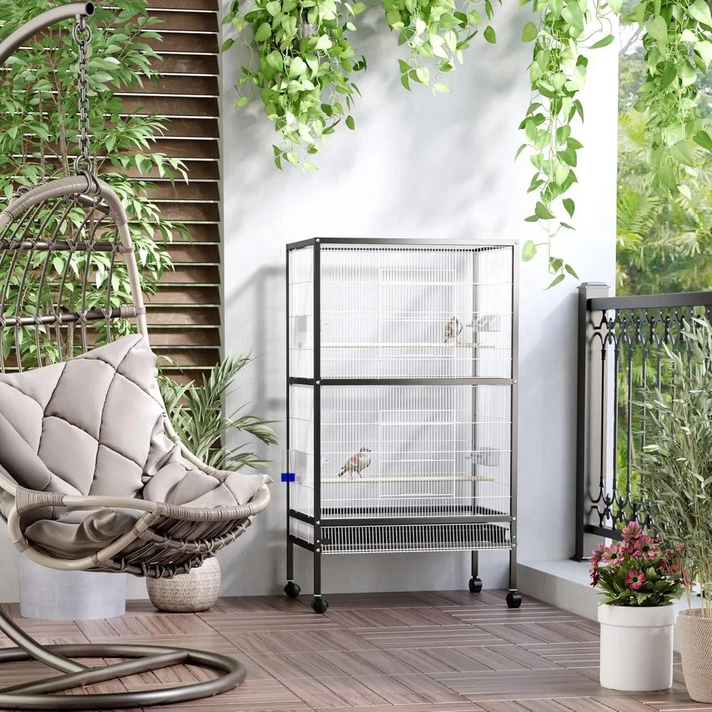 54” Rolling Flight Cage
