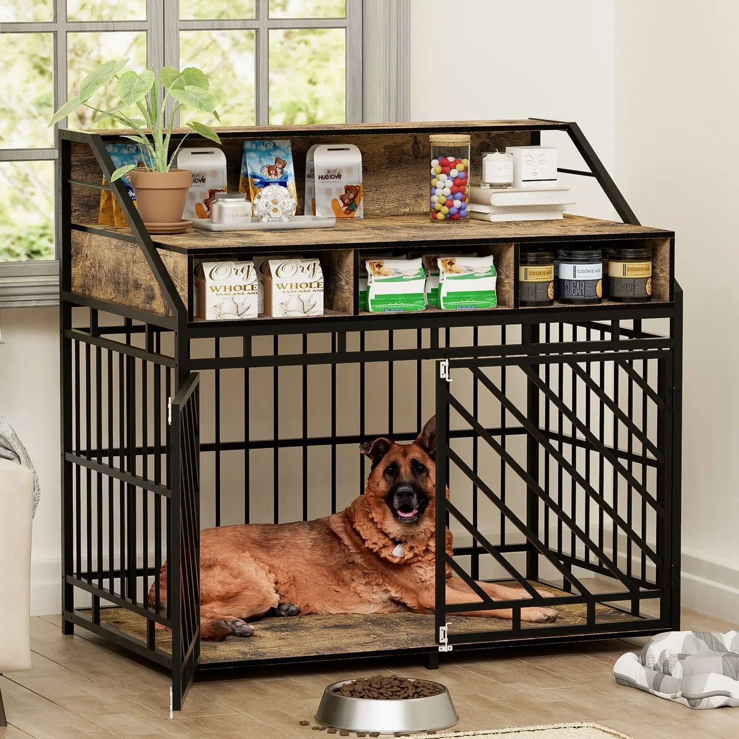 43.3 Inch Large Dog Cage