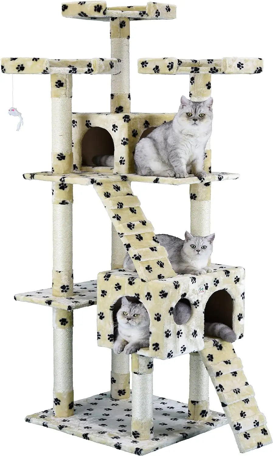72" Tall Extra Large Cat Tree Tower