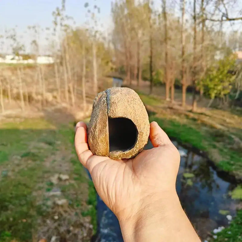 Aquarium Cave Fish Tank Shelter House Magnetic Detachable Fish Tank Decorative Shrimp Residence For Shrimp Betta Snake Snail