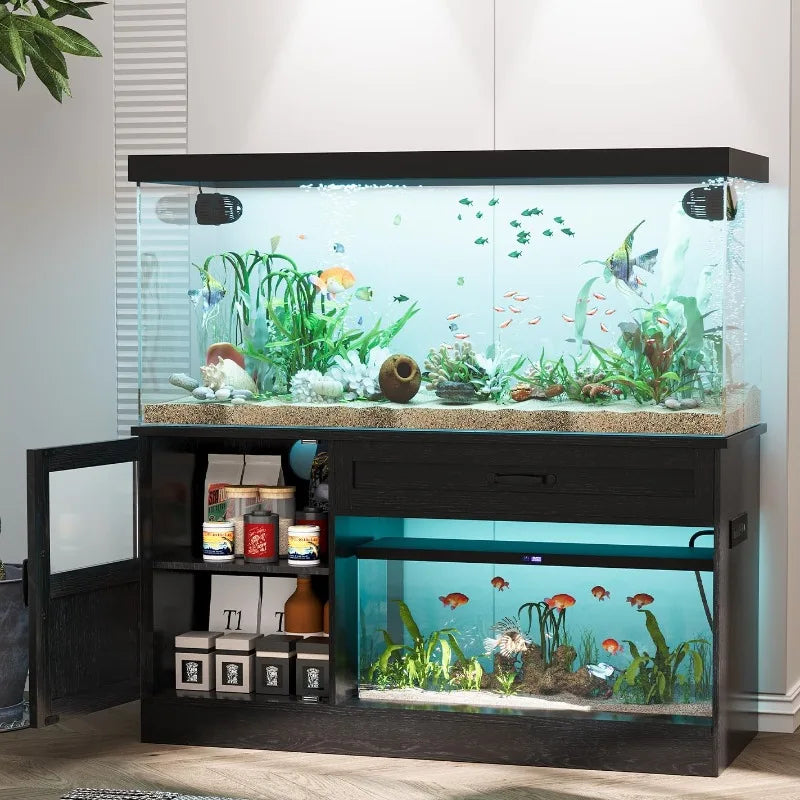 Fish Aquarium Stand with Drawer