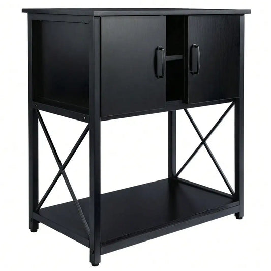 Gallon Aquarium Stand with Cabinet  Fish Tank Stand