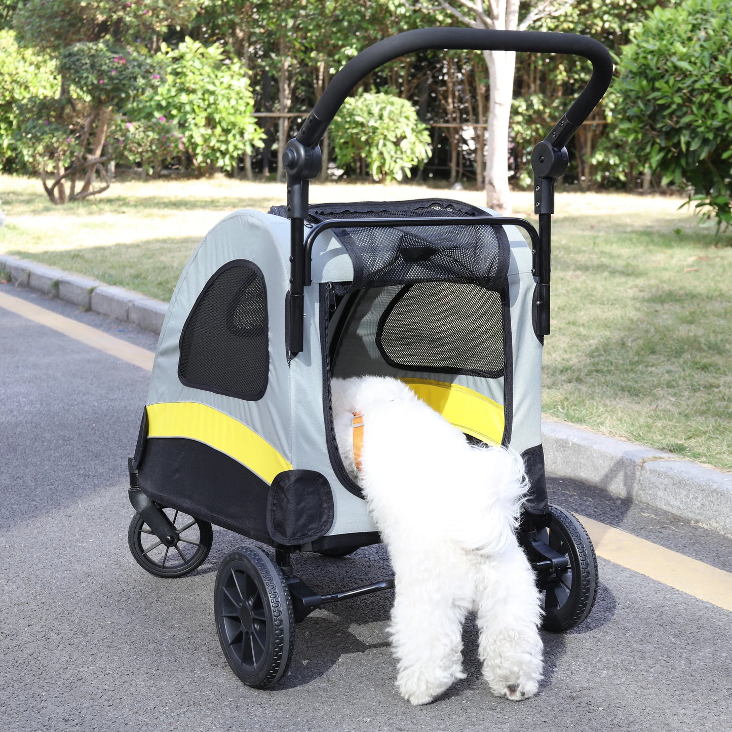 Portable Dog Stroller Pet Jogger Wagon