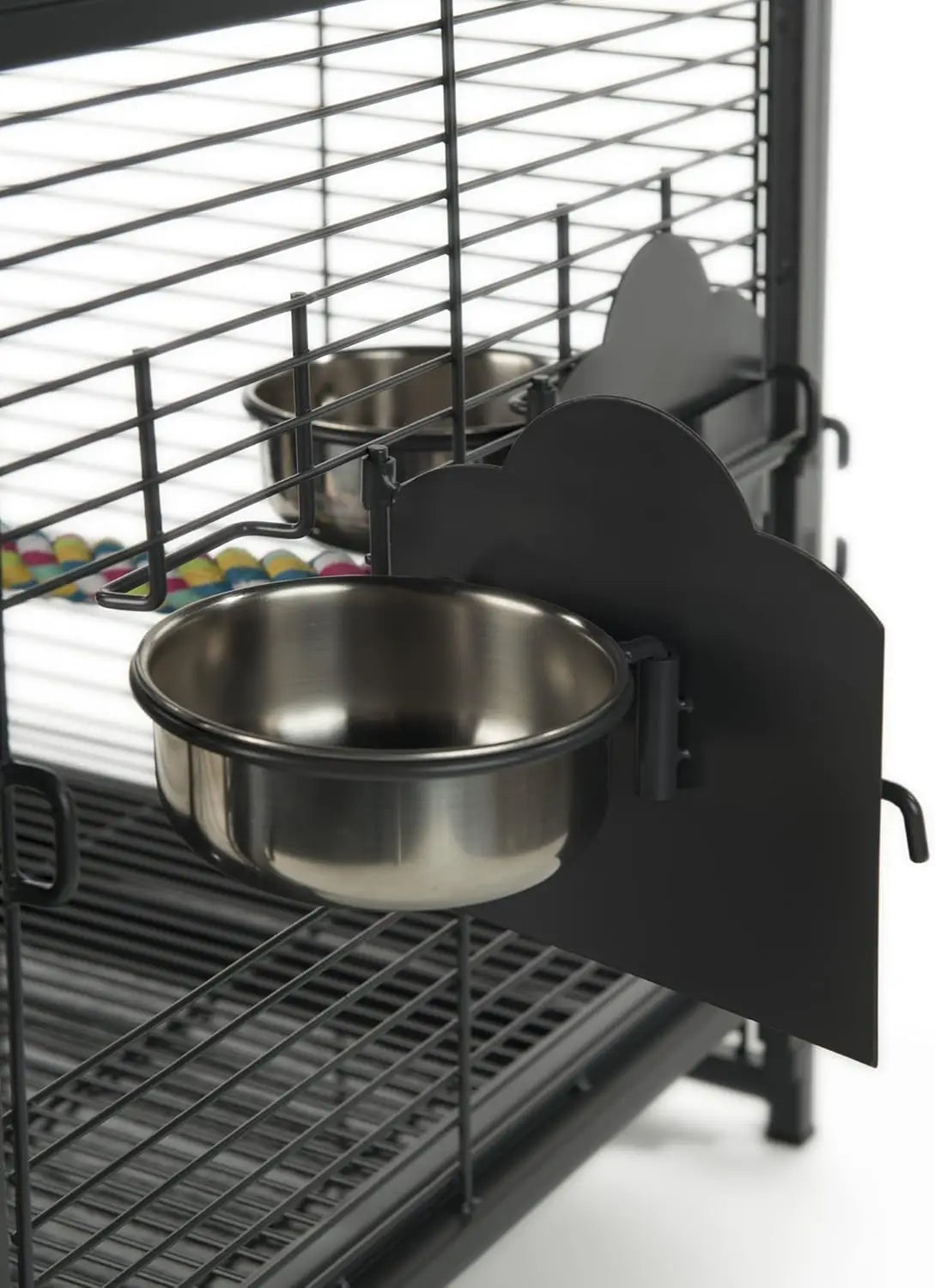 Travel Carrier for Birds, Black 18.8"L x 14.9"W x 18.0"H