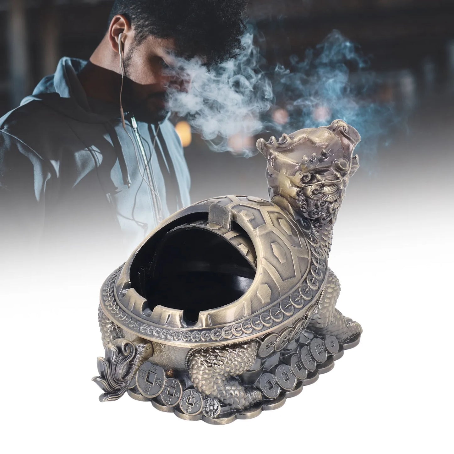 Myth Monster Dragon Turtle Ashtray