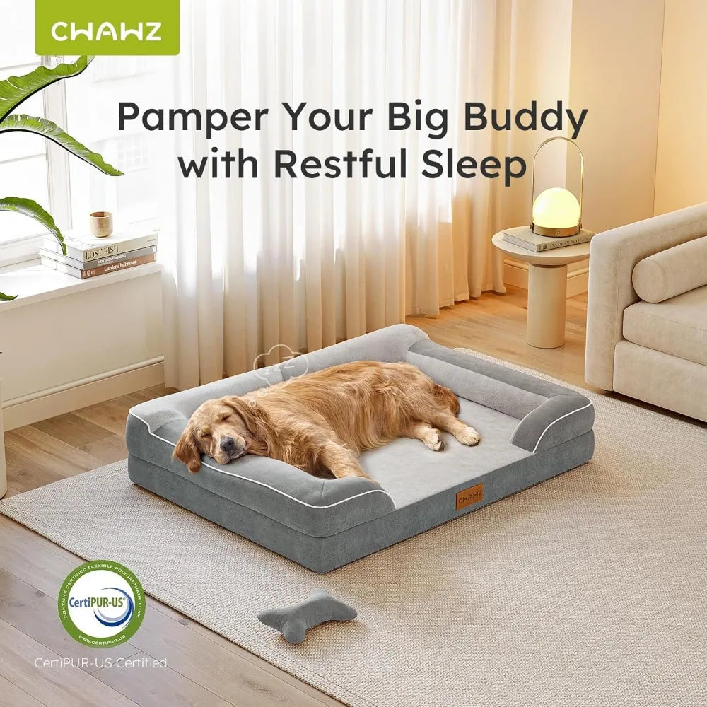 Cooling Gel Memory Foam, Waterproof XL with Removable Washable Cover