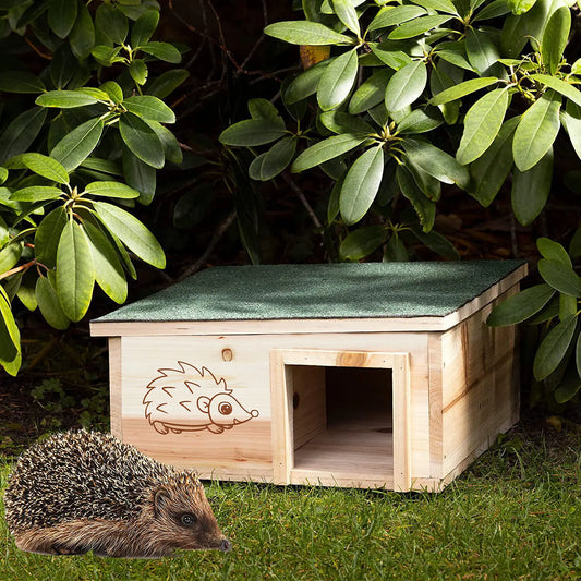 Large Wooden Hedgehog House