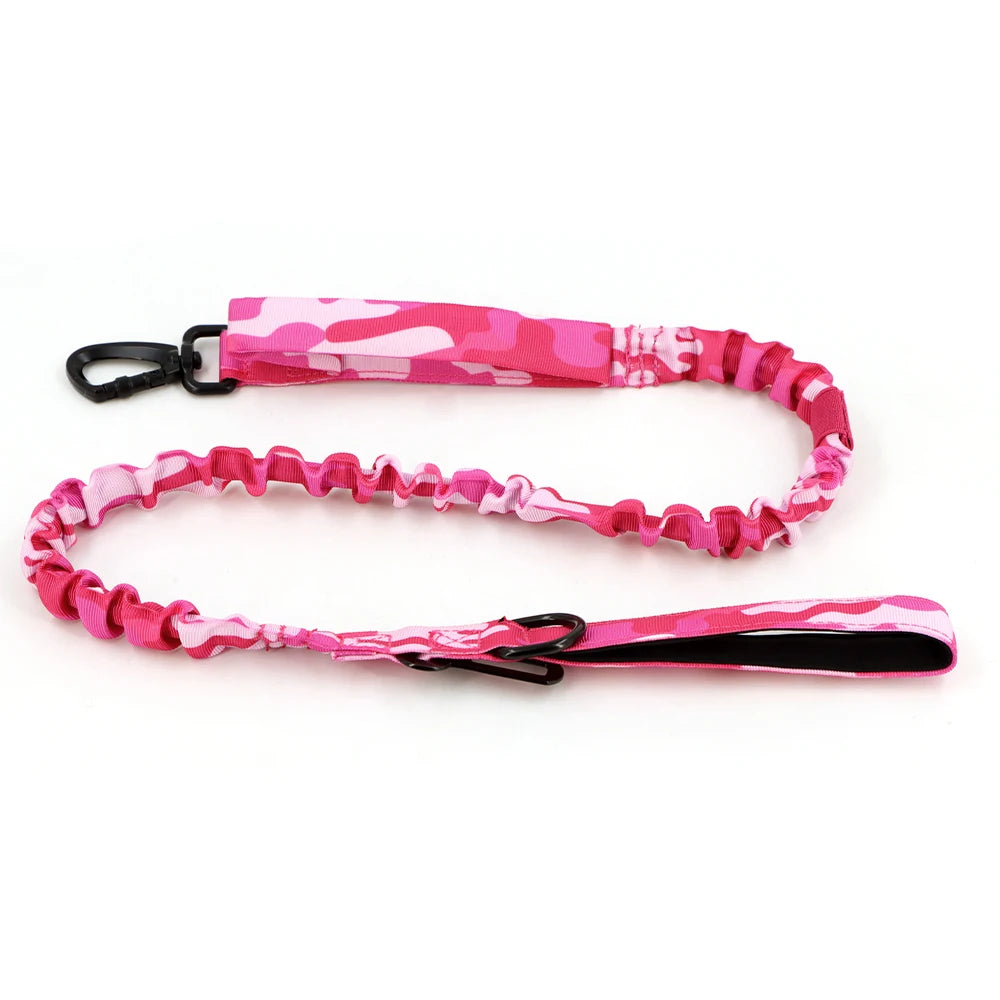 Military Pink Camouflage Dog Harness German Shepherd